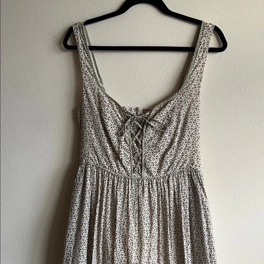 Christy Dawn Adele Dress Creme Strawberry - Picture 8 of 9